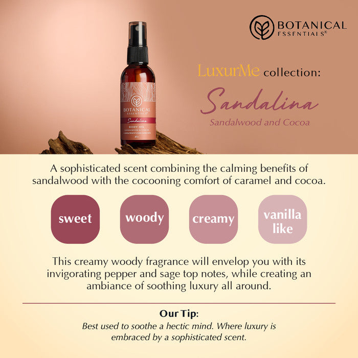 [BUY 1 GET 1] Botanical Essentials - Ultra Nourishing Body Oil SANDALINA 60ml