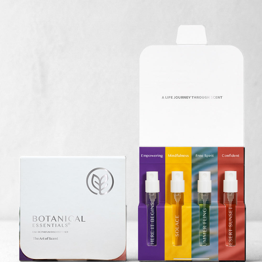 Botanical Essentials- Eau De Parfum Discovery Set 3ml x 4