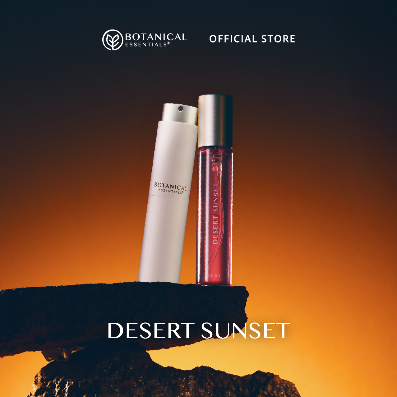 Botanical Essentials - Eau De Parfum Desert Sunset 15ml + Portable Case