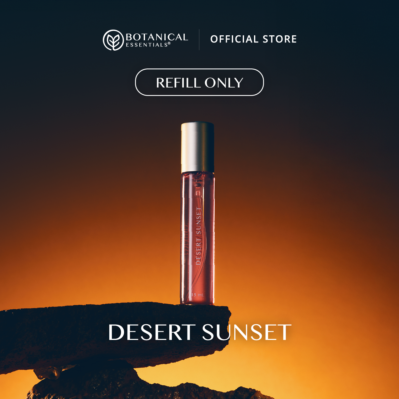 [REFILL ONLY] Botanical Essentials - Eau De Parfum Desert Sunset 15ml