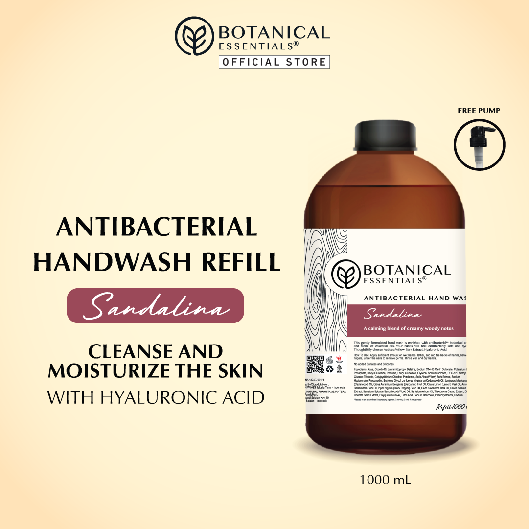 Antibacterial Hand Wash Refill 1L with Pump