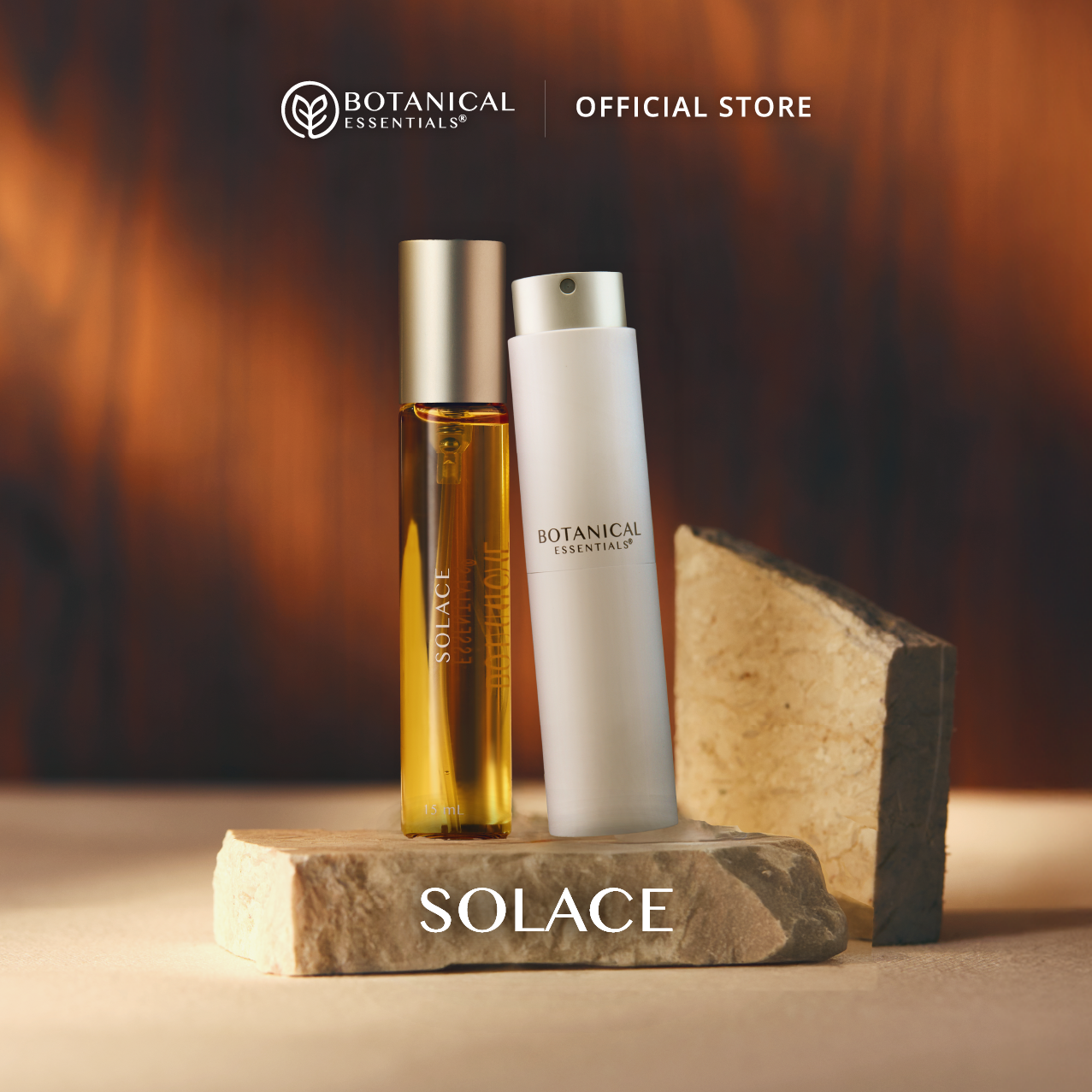 Botanical Essentials - Eau De Parfum Solace 15ml + Portable Case