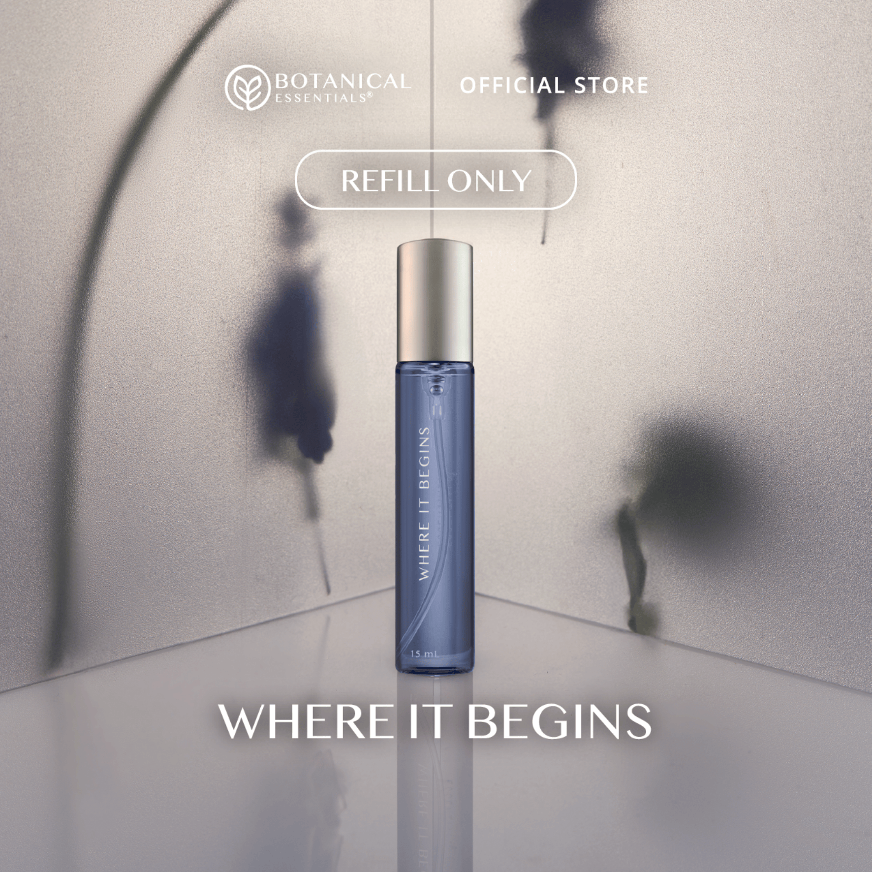 [REFILL ONLY] Botanical Essentials - Eau De Parfum Where it Begins 15ml