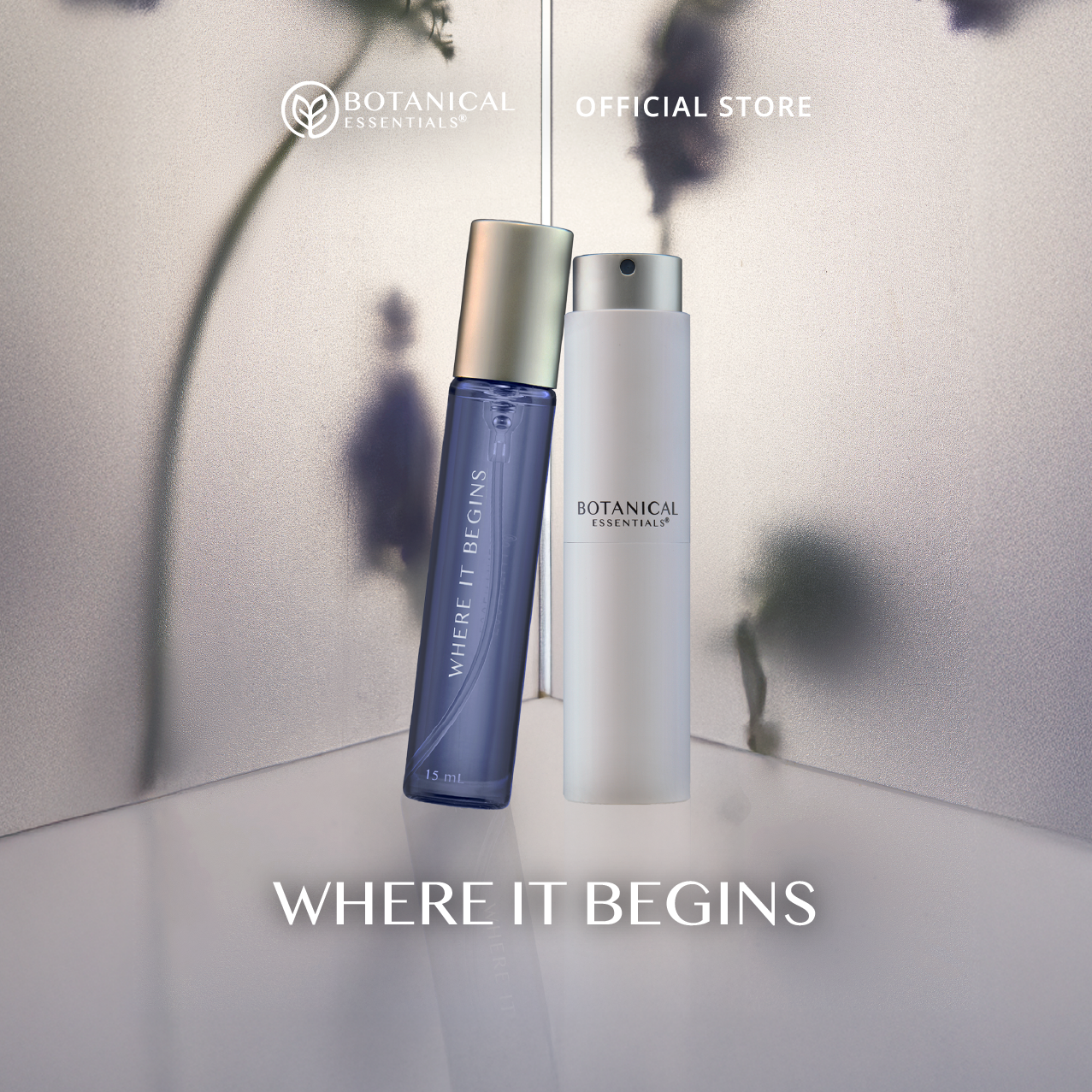 Botanical Essentials - Eau De Parfum Where It Begins 15ml + Portable Case